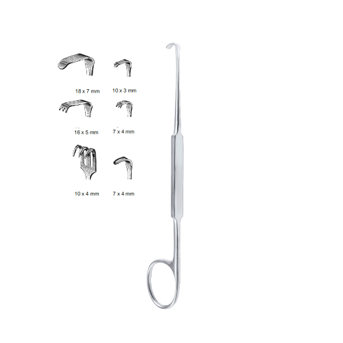 Hak chirurgiczny Meyerding 18 cm