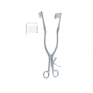 Hak chirurgiczny ostry automatyczny typu Beckmann-Adson 31 cm