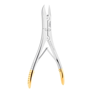 Cęgi do paznokci  Tendo Solingen z podwójną dźwignią 15 cm Gold Line 