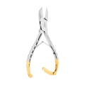 Cęgi boczne do paznokci podologiczne Tendo Solingen 14 cm Gold Line
