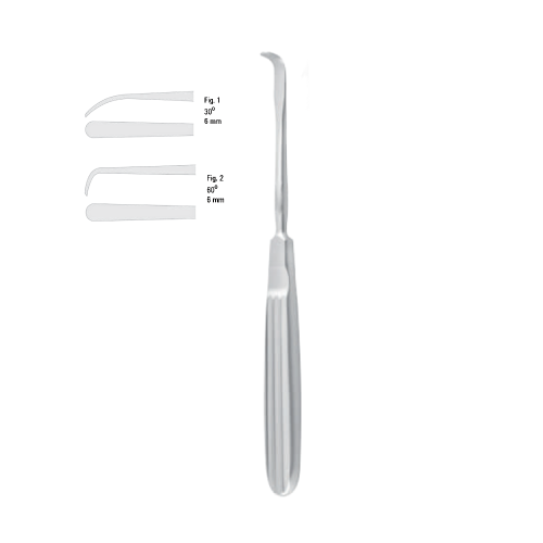 Podważka pkostna do żuchwy Tessier 18 cm