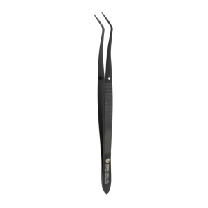 Pęseta stomatologiczna Meriam czarna ceramika 16 cm