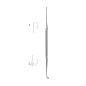 Elewator do zabiegów podokostnowych typu Terry 18 cm