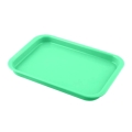 Taca plastikowa prostokątna mini zielona