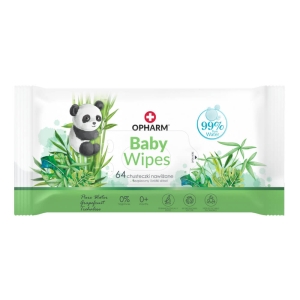 Chusteczki nawilżane Panda Baby Water Wipes 64 sztuki
