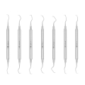 Kirety stomatologiczne Gracey ∅6 mm zestaw