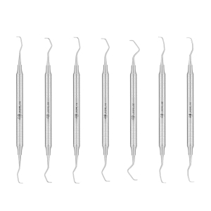 Kirety periodontologiczne Gracey ∅6 mm zestaw