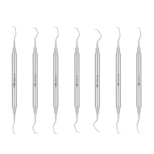 Kirety stomatologiczne Gracey ∅6 mm zestaw