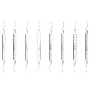 Kirety stomatologiczne Gracey zestaw ∅10 mm