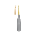 Dźwignia korzeniowa ząbkowana zagięta 2 mm fig.2