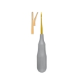 Dźwignia korzeniowa ząbkowana mocno zagięta 3,5 mm fig.3