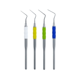 Upychadło endodontyczne z nakładką na rękojeści