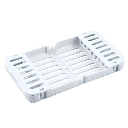Plastikowa kasetka do sterylizacji biała