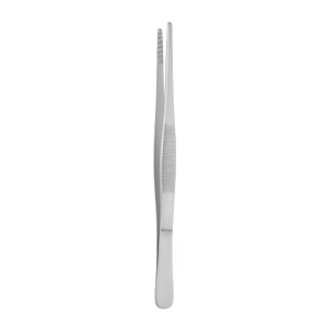 Pęseta anatomiczna rowkowana standard prosta