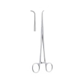 Kleszczyki preparacyjne Lahey-Delicate ząbkowane zagięte 210 mm
