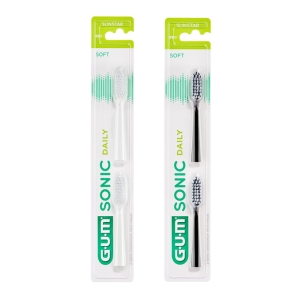 Wymienne końcówki do szczoteczki sonicznej SUNSTAR® GUM Sonic Daily 2 sztuki
