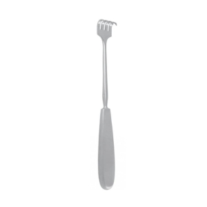 Hak chirurgiczny Lempert ostry 4-zębny 24 cm