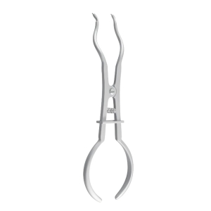 Kleszcze do koferdamu dentystycznego Brewer 17 cm