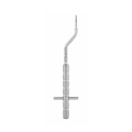 Osteotom płomyk bez ogranicznika wygięty 2.8 mm 15,5 cm