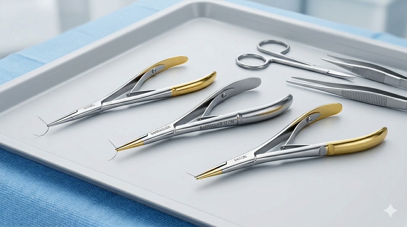 Precyzja bez kompromisów: TOP 3 imadła do blefaroplastyki i brow liftu